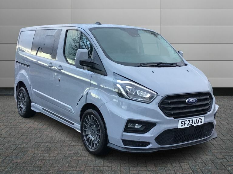 Ford Transit Custom 2.0 Ecoblue 170Ps Low Roof Dcab Ms-rt Van Grey