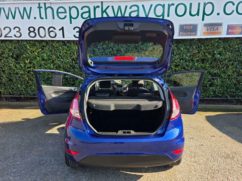 Ford Fiesta 1.25 Zetec Euro 6 GY65AOS Blue #2