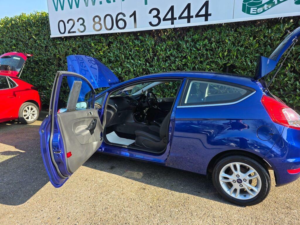 Ford Fiesta 1.25 Zetec Euro 6 GY65AOS Blue #5