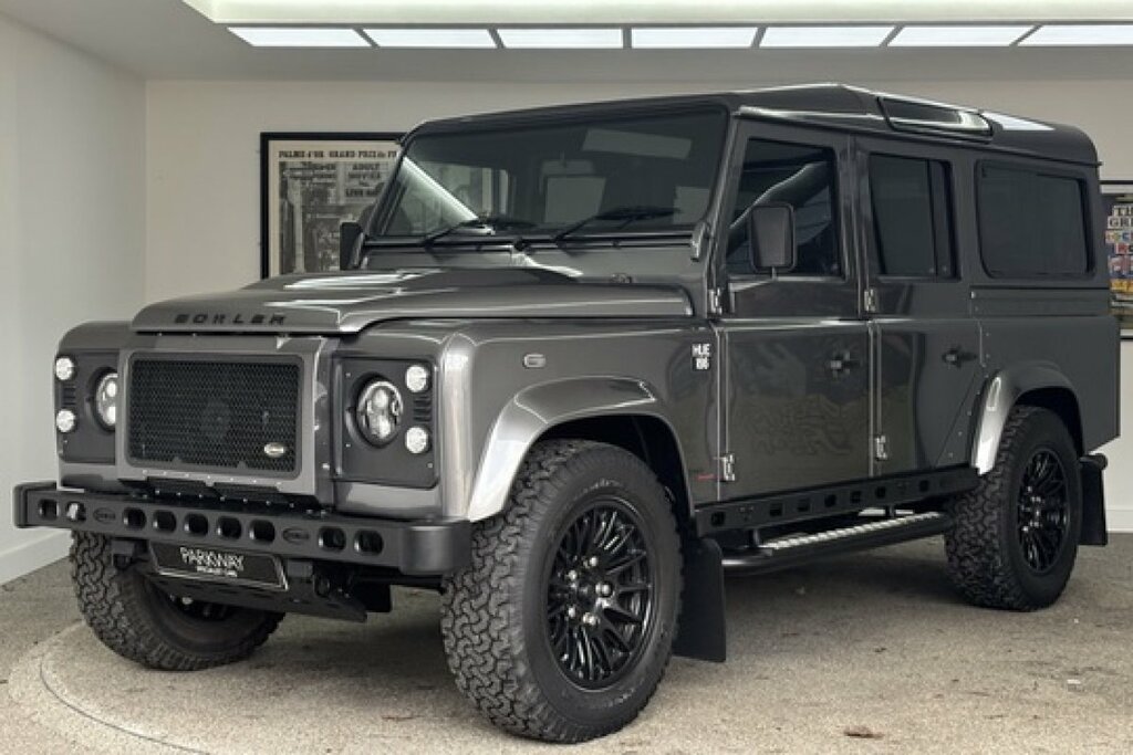 Land Rover Defender 110 Bowler Fast Road Conversion AE15UJB Grey #4