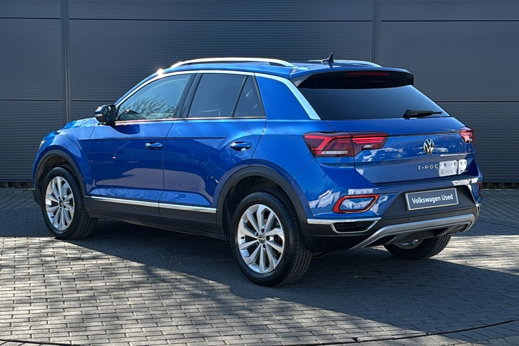 Volkswagen T-Roc 2.0 Tdi 150 4Motion Style Dsg 150 Ps Blue #3