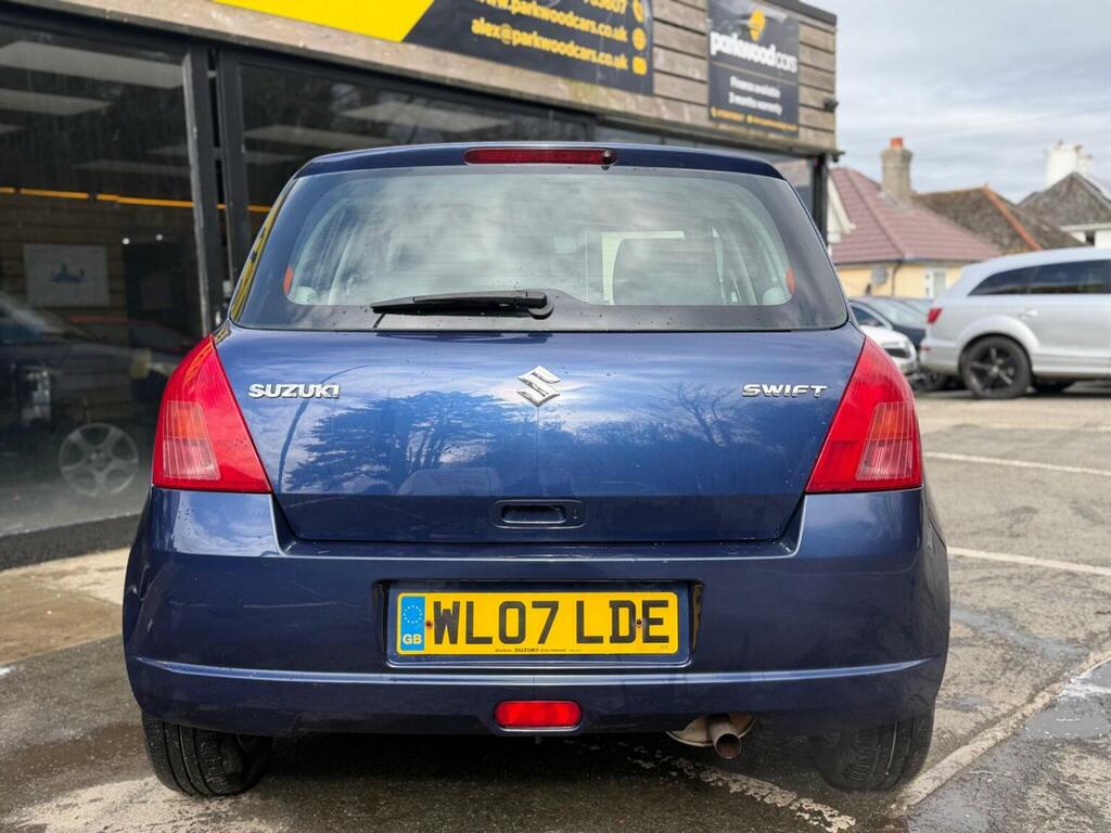 Suzuki Swift Hatchback 1.5 Glx 200707 WL07LDE Blue #4