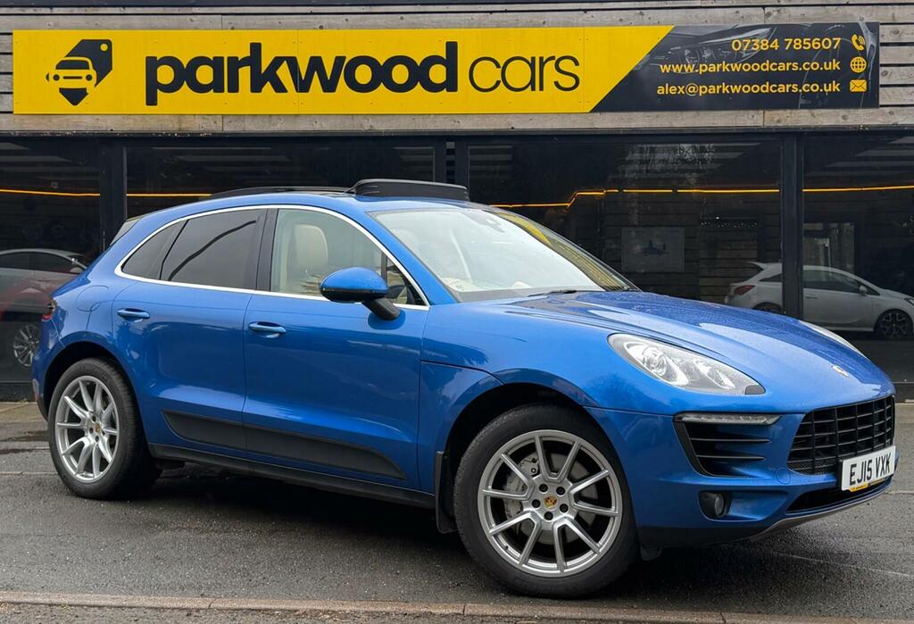 Porsche Macan Suv 3.0 Td V6 S Pdk 4Wd Euro 6 Ss 201515 Blue