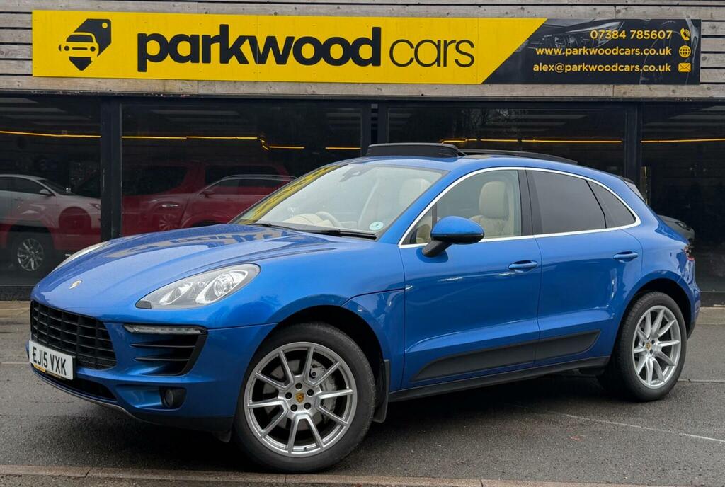 Porsche Macan Suv 3.0 Td V6 S Pdk 4Wd Euro 6 Ss 201515 EJ15VXK Blue #3
