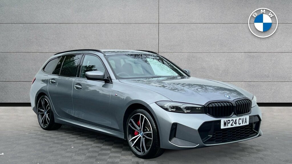 BMW 3 Series 330E Xdrive M Sport Touring WP24CVA Grey #2