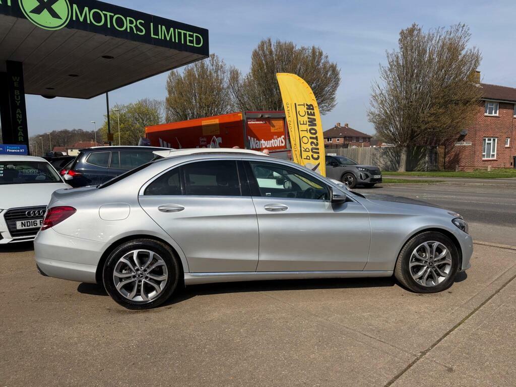 Mercedes-Benz C Class 2.1 C220d Sport G-tronic Euro 6 S S KP17HFF Silver #3