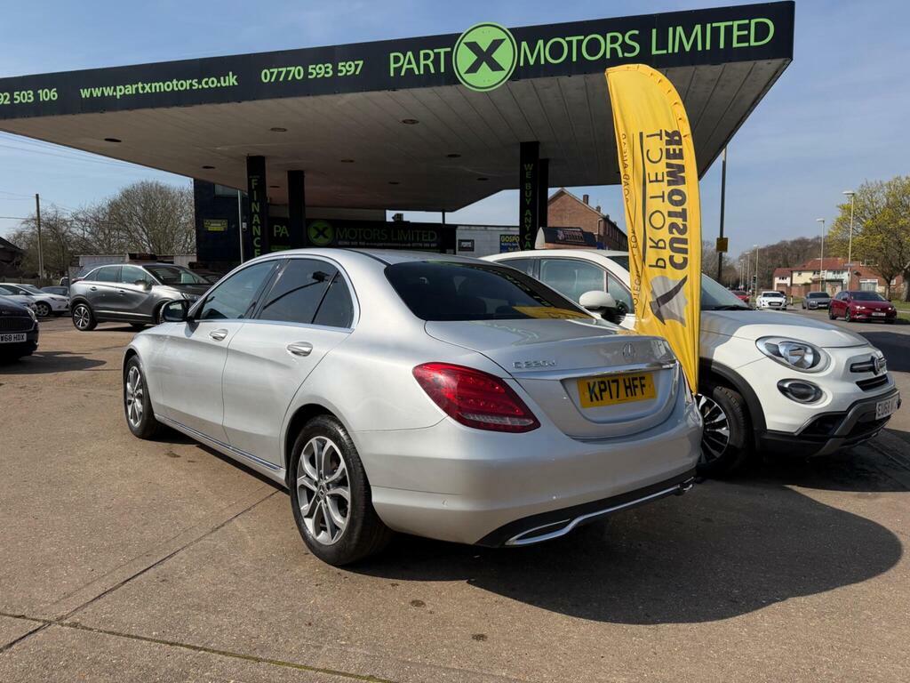 Mercedes-Benz C Class 2.1 C220d Sport G-tronic Euro 6 S S KP17HFF Silver #2