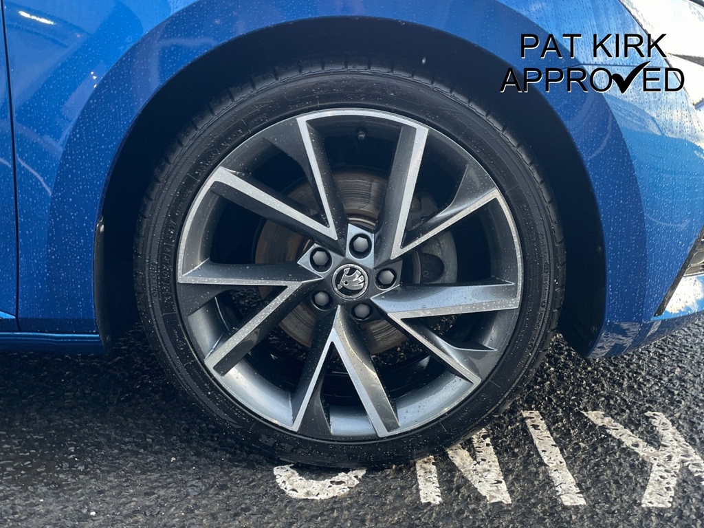Skoda Superb 2.0 Tdi Cr Sport Line Plus Dsg KR73XUO Blue #6