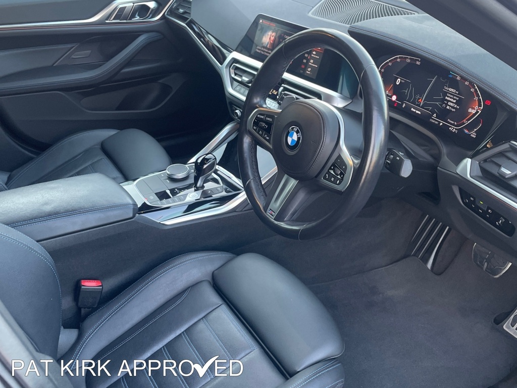 BMW 4 Series 420D Xdrive Mht M Sport Step Pro Pack RF22UZK Black #4