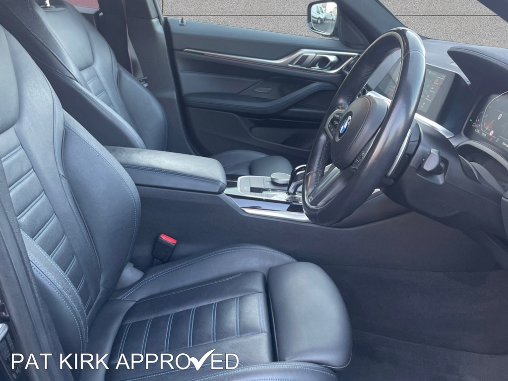 BMW 4 Series 420D Xdrive Mht M Sport Step Pro Pack RF22UZK Black #5
