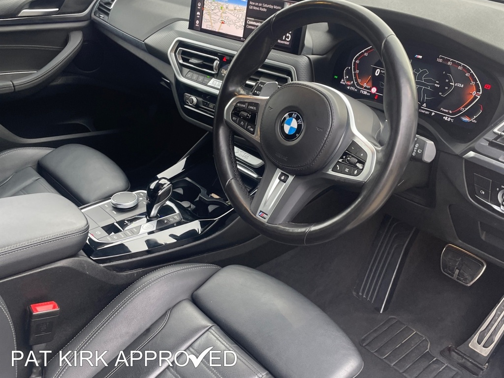 BMW X3 Xdrive30d Mht M Sport Pro Pack FL22NLZ White #4