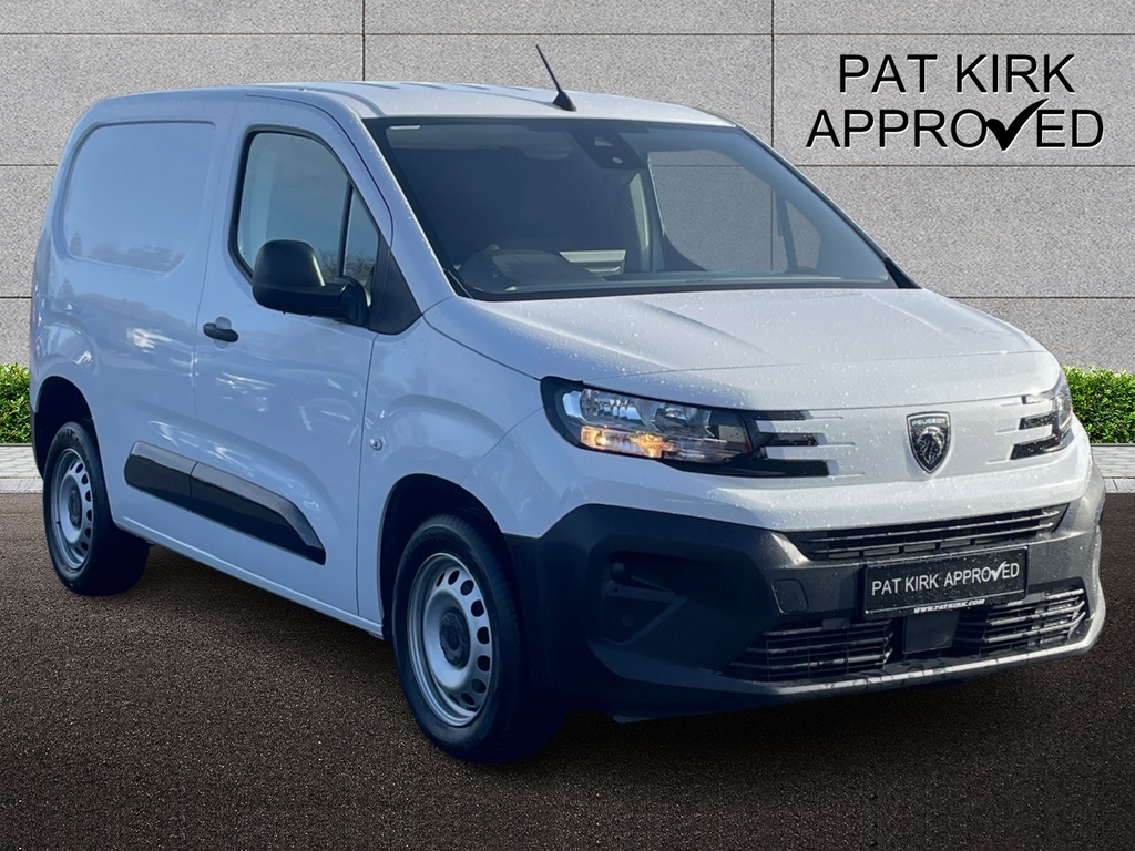 Peugeot Partner 1.5 Bluehdi 100 Professional Van White