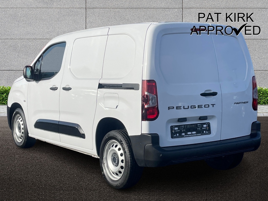 Peugeot Partner 1.5 Bluehdi 100 Professional Van MD24ATX White #2