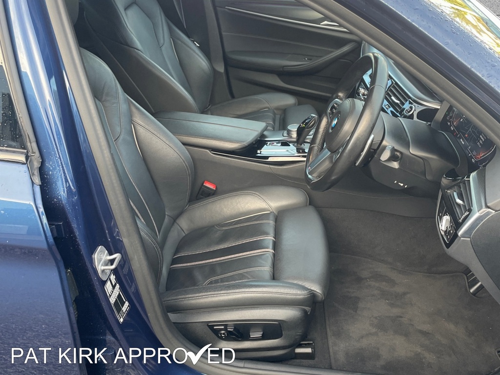 BMW 5 Series 520D Mht M Sport Step Pro Pack YG22VBN Blue #5