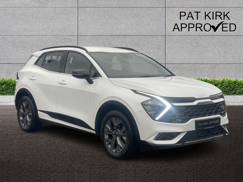 Kia Sportage 1.6T Gdi Hev Gt-line White