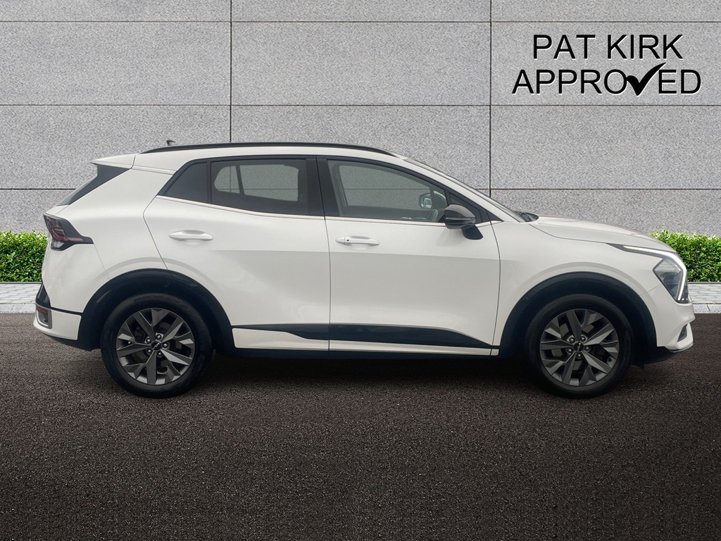 Kia Sportage 1.6T Gdi Hev Gt-line DU23YPO White #3
