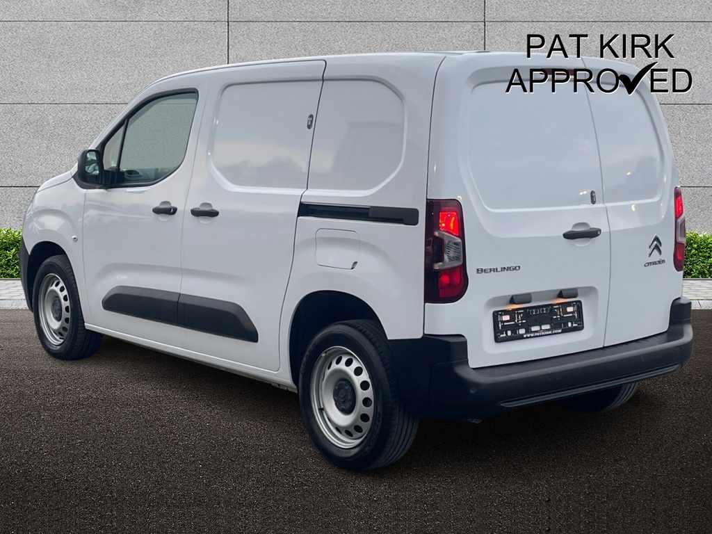 Citroen Berlingo 1.5 Bluehdi 1000Kg Enterprise Ed 100Ps 6 Speed Ss LA72ZTD White #2