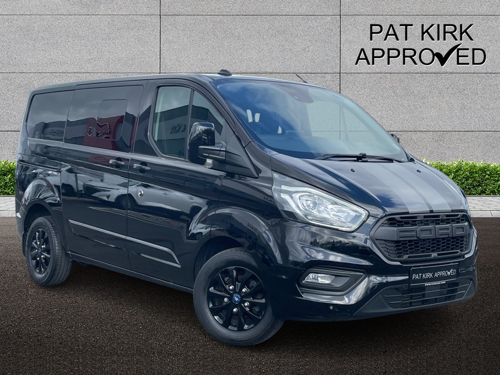 Ford Transit Custom 2.0 Ecoblue 130Ps Low Roof Dcab Limited Van Black