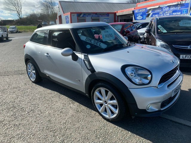Mini Hatch 2014 2.0 Cooper Sd Suv All4 Euro Silver