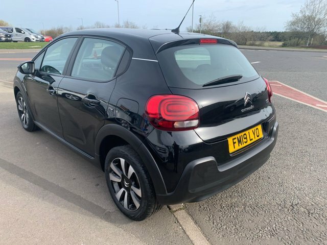 Citroen C3 2019 1.2 Puretech Feel Hatchback FM19LYO Black #4