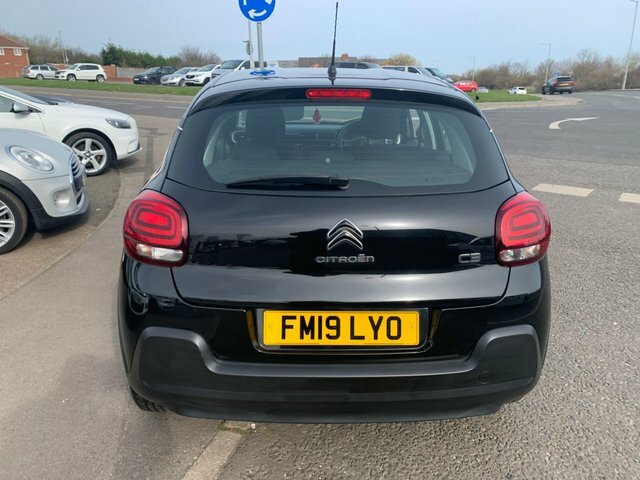 Citroen C3 2019 1.2 Puretech Feel Hatchback FM19LYO Black #5