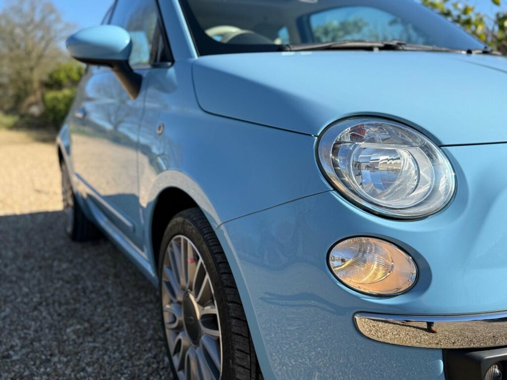 Fiat 500 1.2 Eco Lounge Euro 6 Ss SH65WDD Blue #6