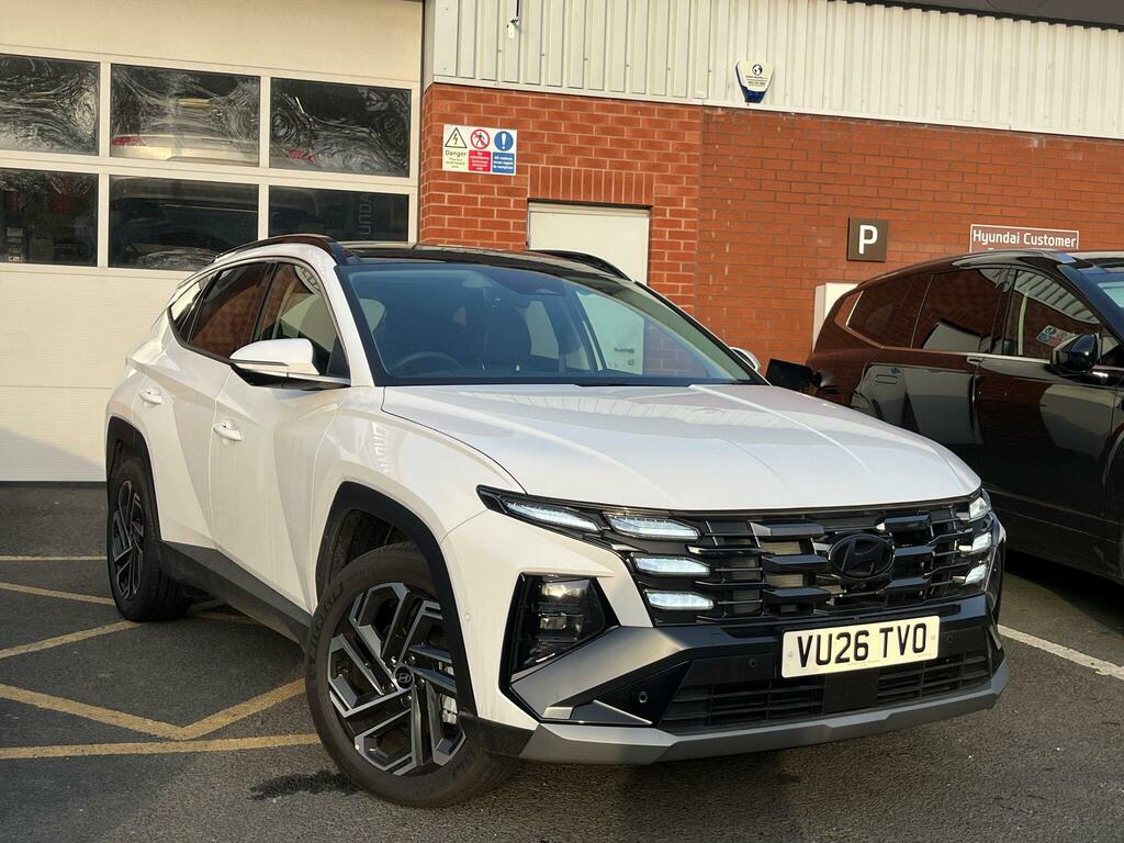 Hyundai Tucson 1.6T Hybrid Ultimate White