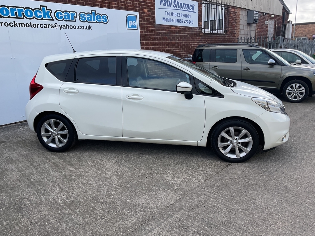 Nissan Note Mpv 1.5 Dci Tekna V064NXK White #6