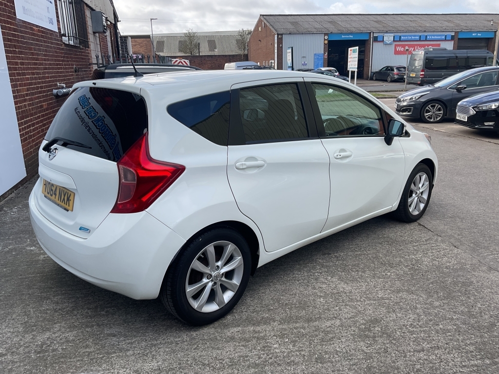 Nissan Note Mpv 1.5 Dci Tekna V064NXK White #5