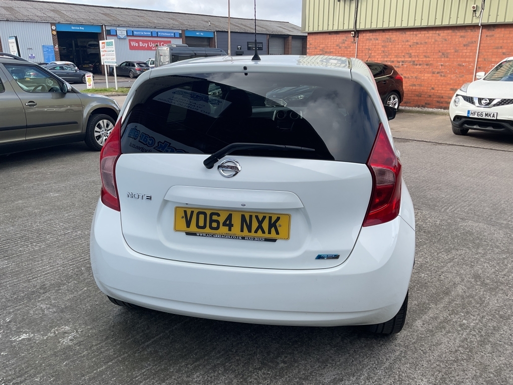 Nissan Note Mpv 1.5 Dci Tekna V064NXK White #4