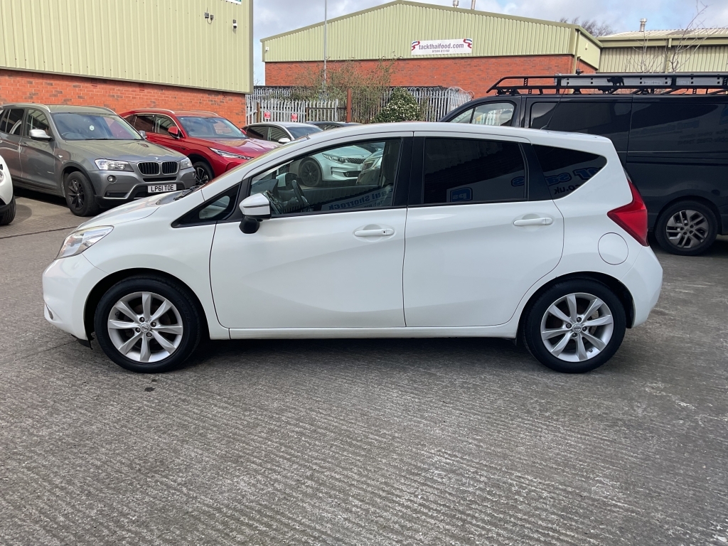 Nissan Note Mpv 1.5 Dci Tekna V064NXK White #3
