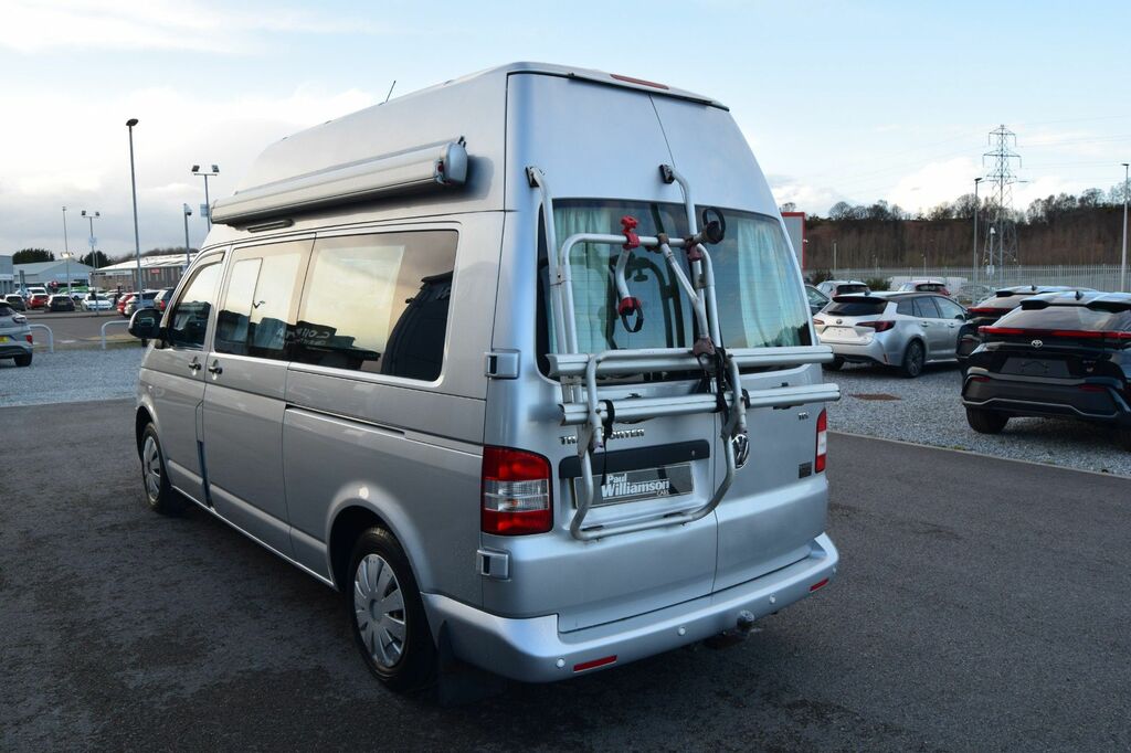 Volkswagen Transporter T5 Danbury High Roof Motorhome 2 Berth Ac Silver #6