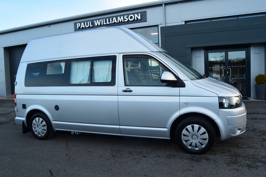 Volkswagen Transporter T5 Danbury High Roof Motorhome 2 Berth Ac Silver #4
