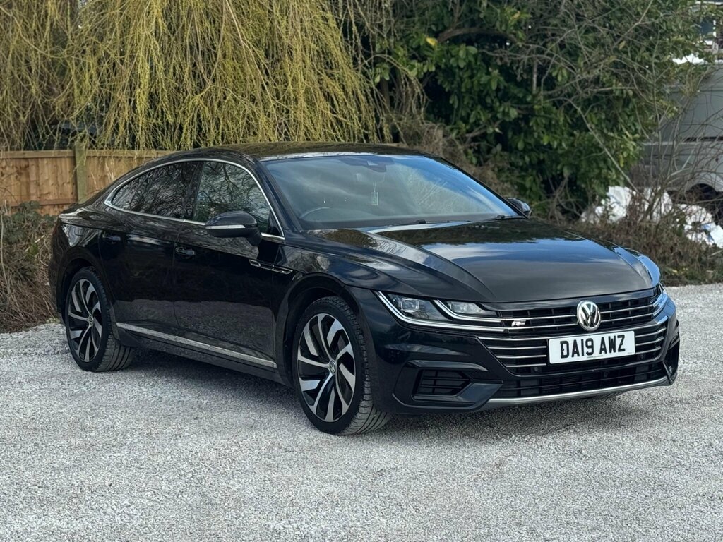 Volkswagen Arteon 2.0 Tdi R-line Fastback Dsg Euro 6 Ss DA19AWZ Black #3