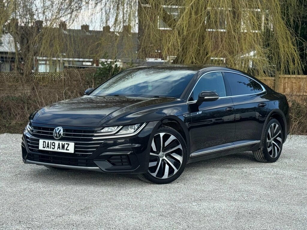 Volkswagen Arteon 2.0 Tdi R-line Fastback Dsg Euro 6 Ss DA19AWZ Black #2