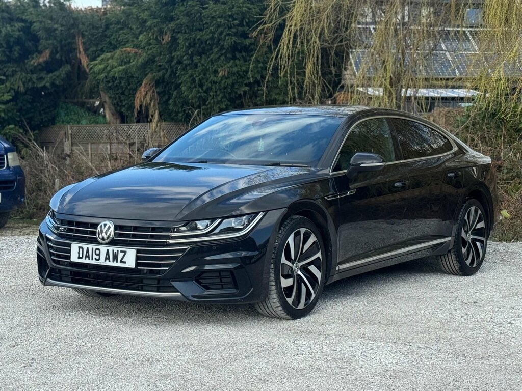 Volkswagen Arteon 2.0 Tdi R-line Fastback Dsg Euro 6 Ss DA19AWZ Black #5