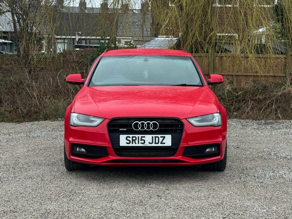 Audi A4 Avant 2.0 Tdi Black Edition Estate S Tronic Q SR15JDZ Red #4
