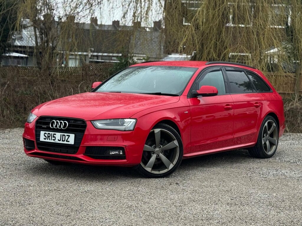 Audi A4 Avant 2.0 Tdi Black Edition Estate S Tronic Q SR15JDZ Red #2