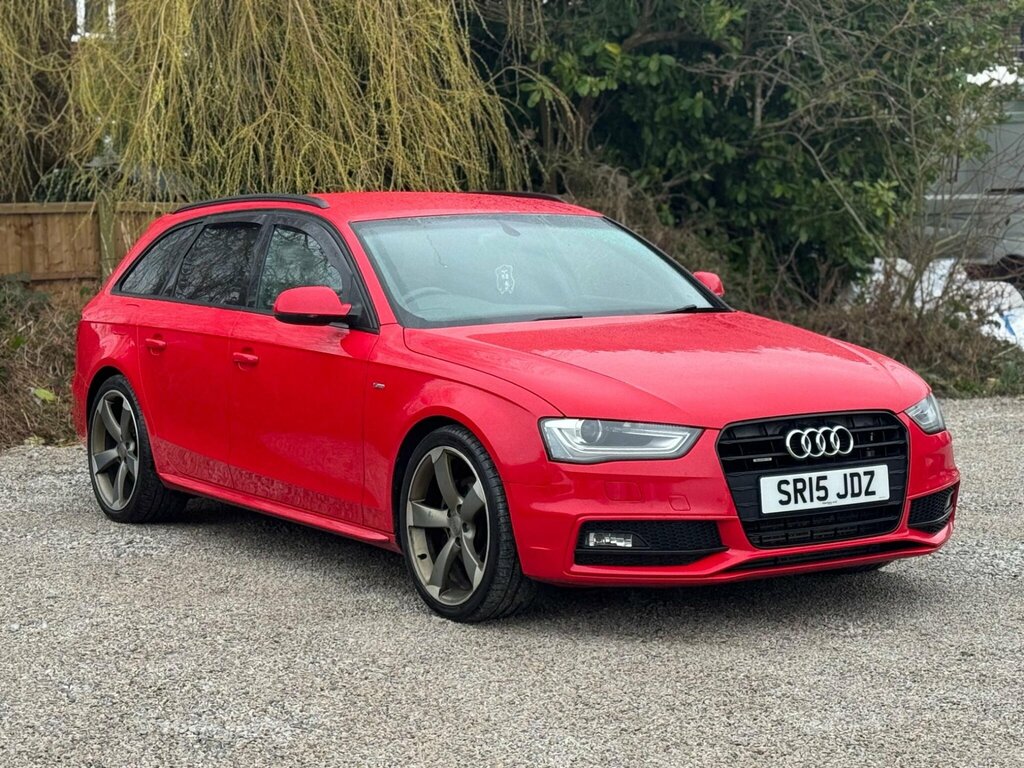Audi A4 Avant 2.0 Tdi Black Edition Estate S Tronic Q SR15JDZ Red #3