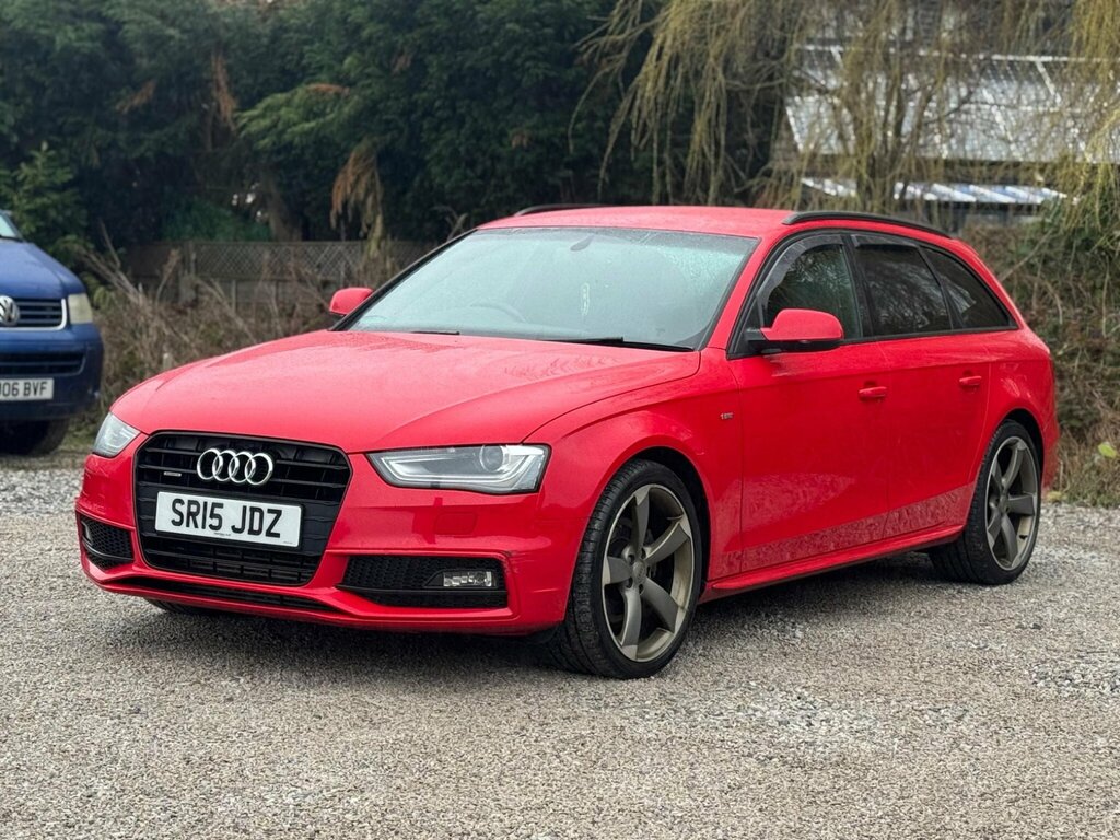 Audi A4 Avant 2.0 Tdi Black Edition Estate S Tronic Q SR15JDZ Red #5