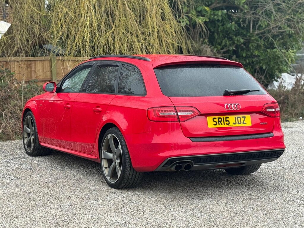 Audi A4 Avant 2.0 Tdi Black Edition Estate S Tronic Q SR15JDZ Red #6