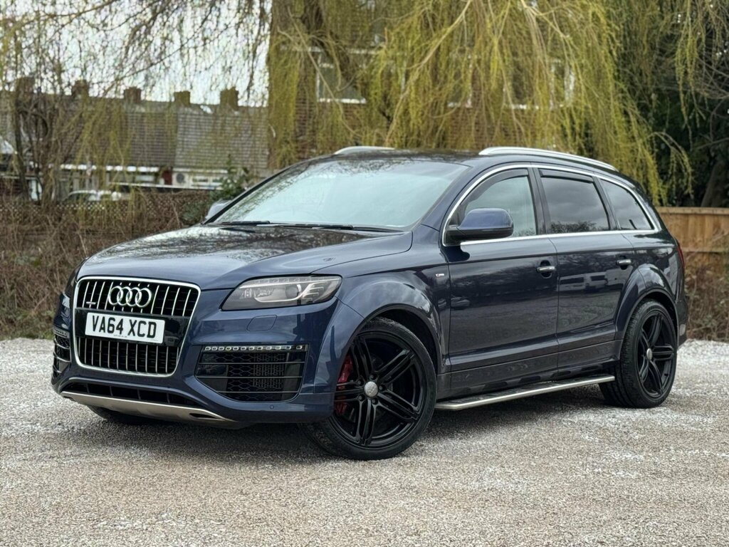 Audi Q7 3.0 Tdi V6 S Line Sport Edition Tiptronic Quattro VA64XCD Blue #2