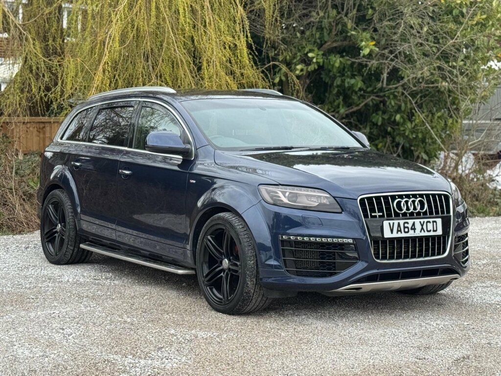 Audi Q7 3.0 Tdi V6 S Line Sport Edition Tiptronic Quattro VA64XCD Blue #3