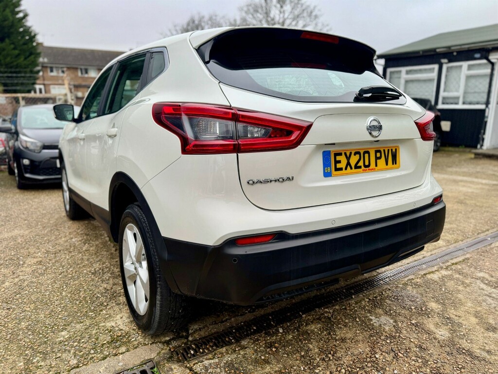 Nissan Qashqai Suv EX20PVW White #4