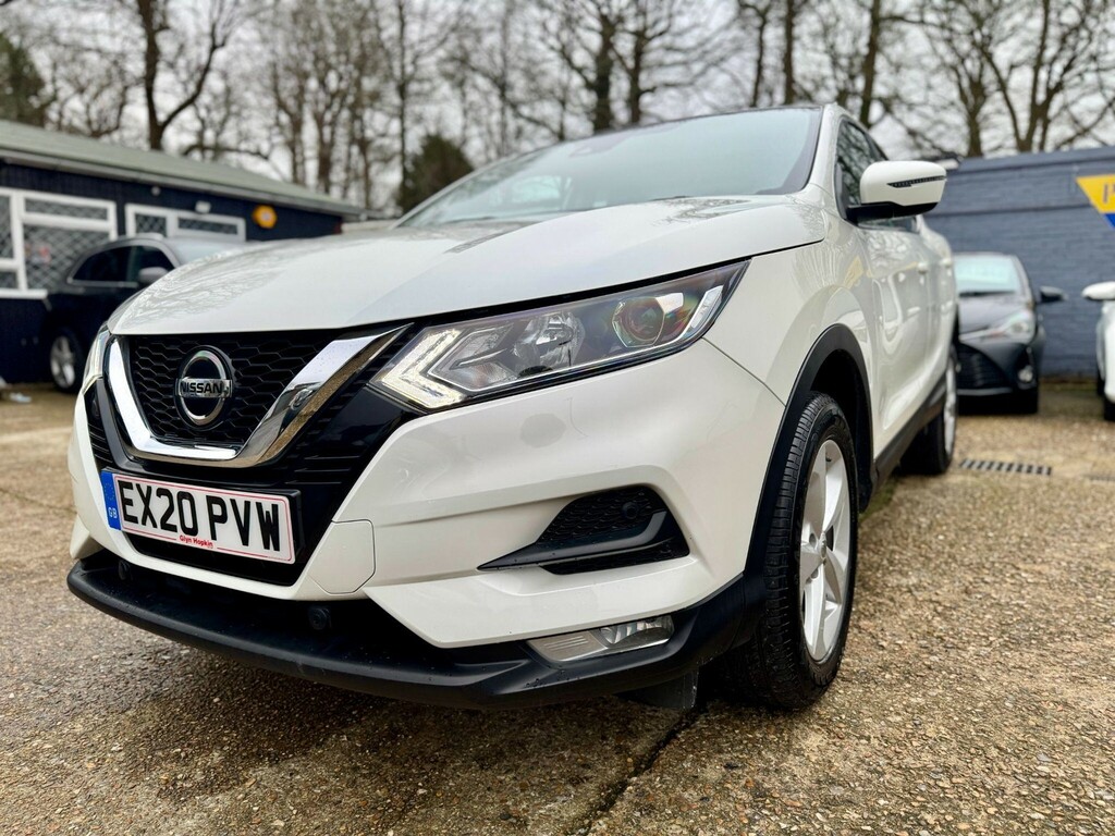 Nissan Qashqai Suv EX20PVW White #3