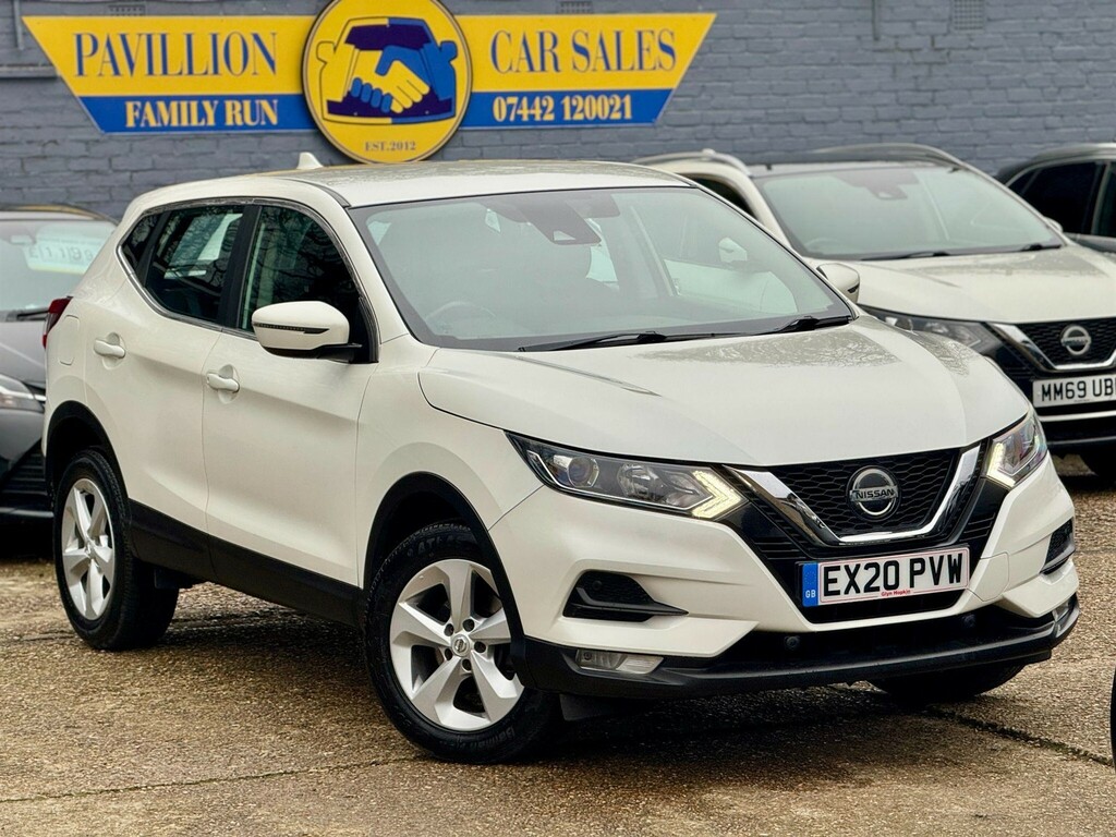 Nissan Qashqai Suv EX20PVW White #6