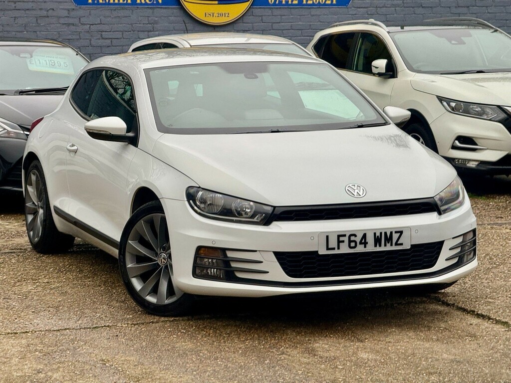 Volkswagen Scirocco Hatchback LF64WMZ White #6