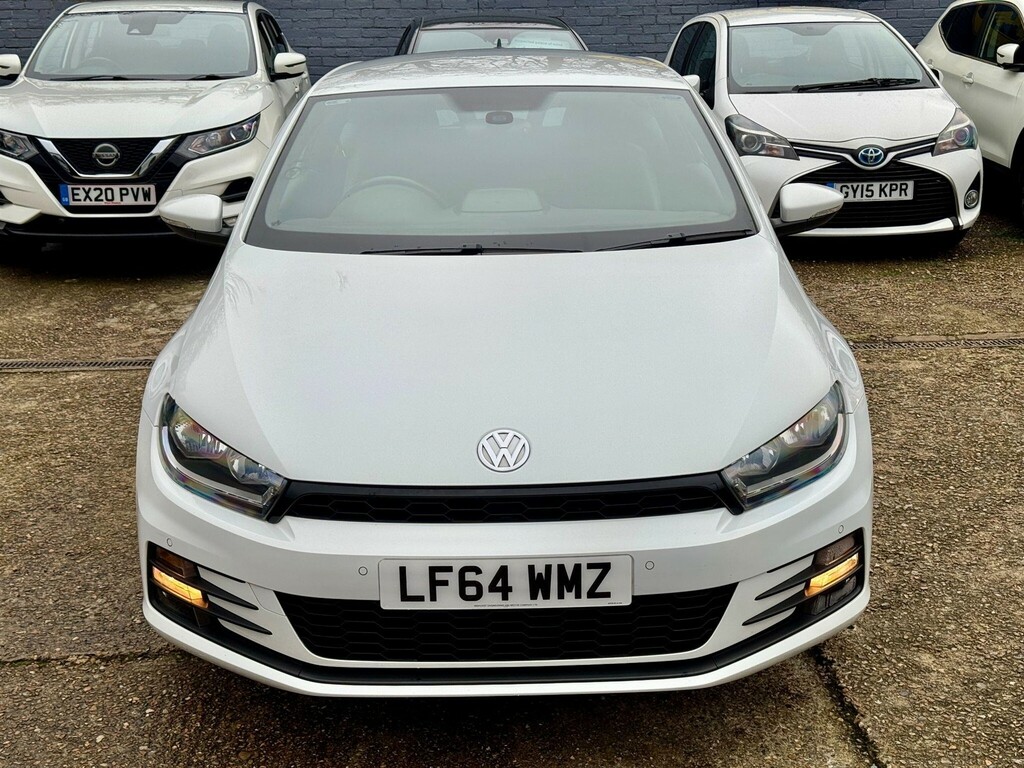 Volkswagen Scirocco Hatchback LF64WMZ White #2
