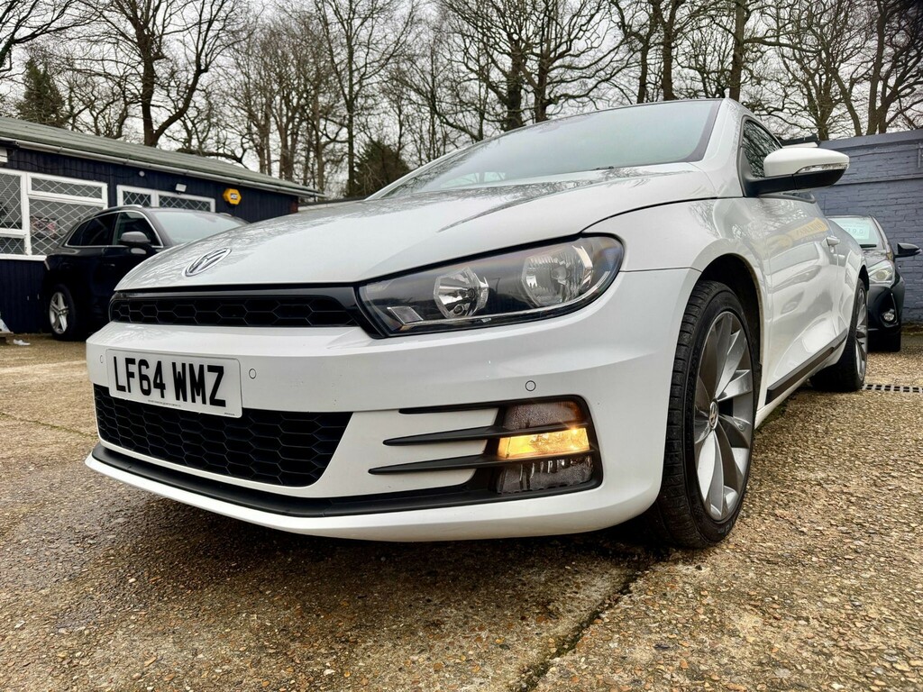 Volkswagen Scirocco Hatchback LF64WMZ White #3