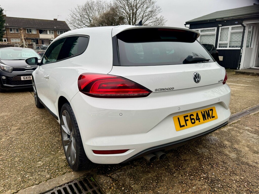 Volkswagen Scirocco Hatchback LF64WMZ White #4